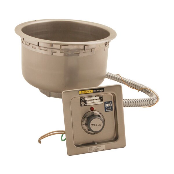 Warmer, Rd , W/Drain, 120V, T-Stat